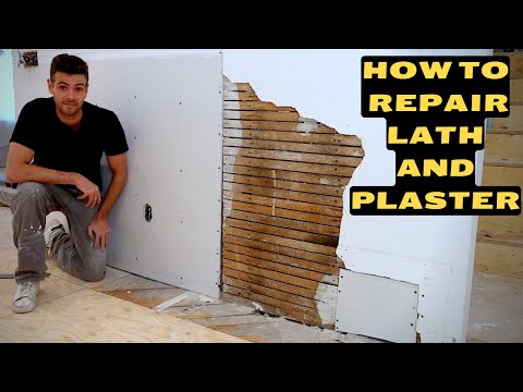 Lath and Plaster Repair!