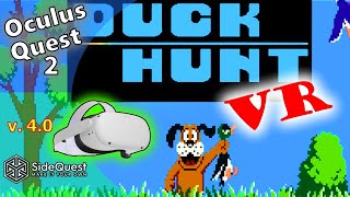 Duck Hunt VR Game Review Oculus Quest 2 SideQuest FREE NES Nostalgia
