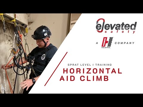 Horizontal Aid Climb - SPRAT Level 1 Training
