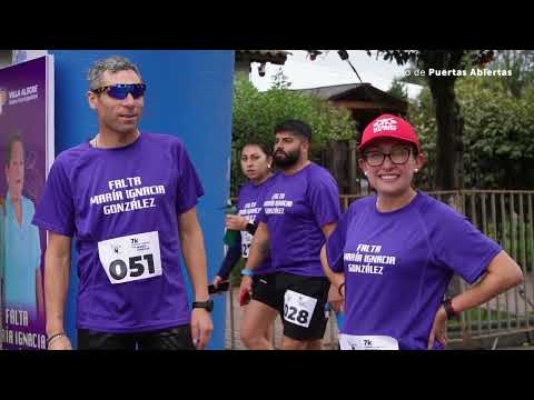 MASIVA CORRIDA FAMILIAR EN HOMENAJE A NUESTRA CONCEJALA MARÍA IGNACIA GONZÁLEZ
