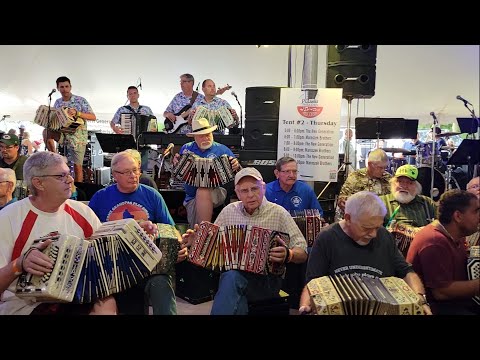 2023 Pulaski Polka Days WWC Concertina Jam North, S. E.W. polka, Pretty Girls/Chicago, 7 Days