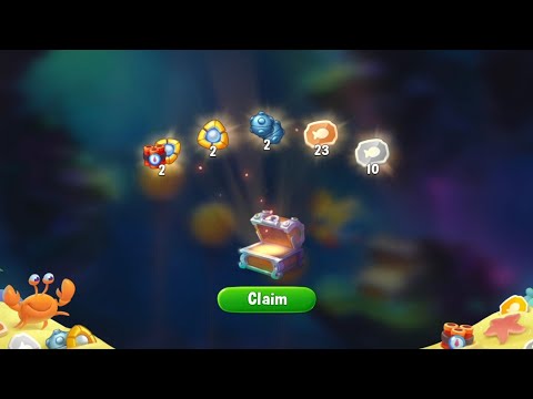 Fishdom Win Grotto Stage 1, Level 1 - 3