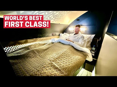 8hrs on World’s Best First Class Flight | Etihad The Residence