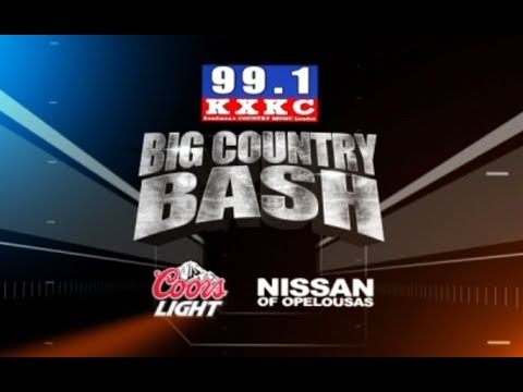 Erik Tobias KXKC FM 99.1 Big Country Bash Promo Lafayette, LA. 10-25-2011