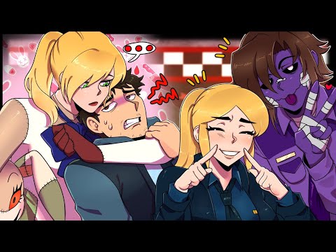 Glamrock Freddy X Vanny & Vanessa X Mike's Glitched Love | Secret Of The Mimic (FNAF Animation)