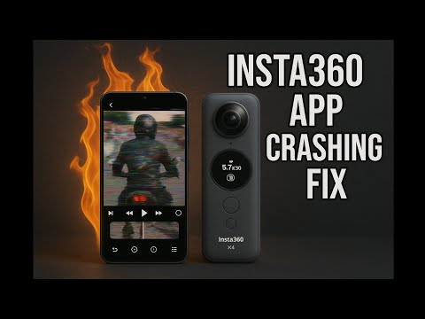 Insta360 X5 X4 X3 X2 App Crashing Phone Overheating - Solved! Easy Fix.