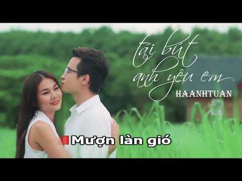 [Karaoke] Tái Bút Anh Yêu Em  Hà Anh Tuấn Hạ Tone