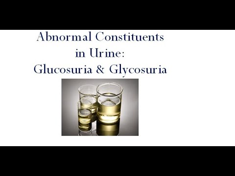 Glucosuria and Glycosuria - YouTube