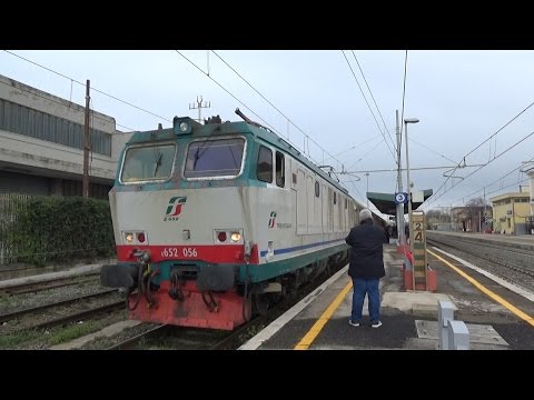 E652.056 sul EUC 44241 Tarvisio Boscoverde - Maddaloni Marcianise, in partenza da Pomezia