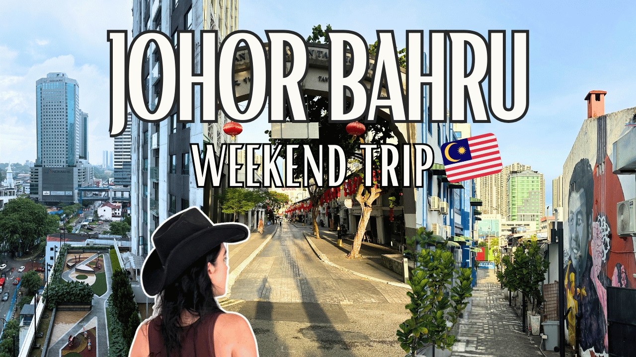 Johor Bahru Weekend Trip 🇲🇾 Exploring Malaysia's Border City