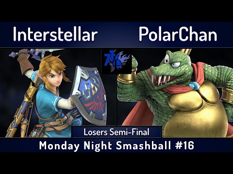 MNS # 16 | Interstellar (Link) vs PolarChan (King K Rool) | Losers Semis | SSBU Ultimate Tournament