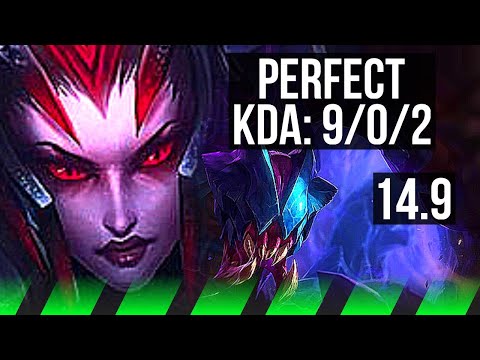 ELISE vs REK'SAI (JGL) | 9/0/2, 66% winrate, Legendary | KR Grandmaster | 14.9