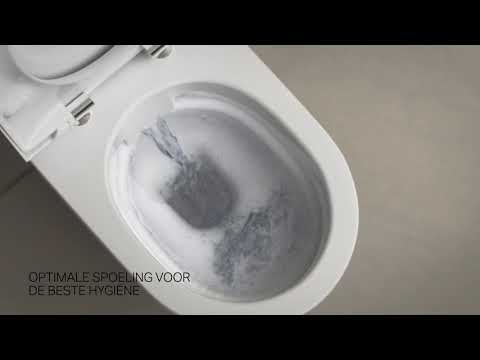 Vägghängd Toalettstol Geberit Smyle Square Rimfree 500.685.01.1