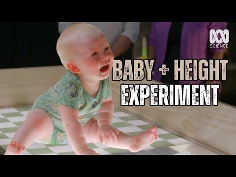 人類天生就怕高嗎？讓小嬰兒實驗給你看！ (Are Humans NATURALLY Afraid Of Heights?)