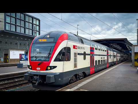 Schweizer Bahn: Züge in Zürich 🇨🇭 | 2024