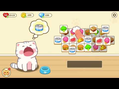 Cat Time : Cute Cat 3 Tiles Video