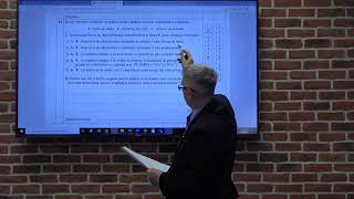 Rezolvarea testelor de BAC la Chimie. Tema: Reacții de identificare la cationi și anioni.