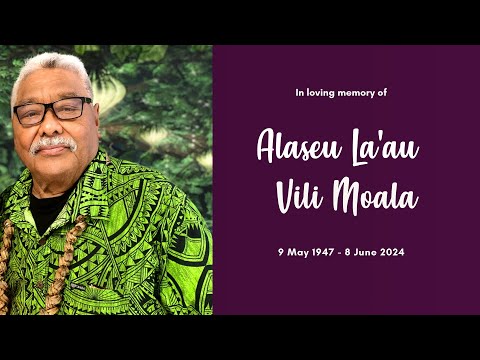 Funeral Service of Alaseu Moala