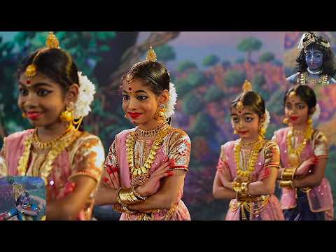 Swagatam Krishna by SDN kids - Sridevi Nrithyalaya - Bharathanatyam Dance