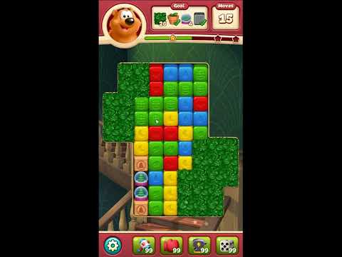 Toon Blast Level 7077 - NO BOOSTERS 🐻🐺🐱 | SKILLGAMING ✔️