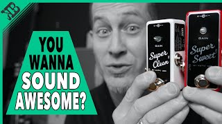 Video thumbnail for 5 BEST ways of using a BOOST PEDAL | XOTIC Super Clean & Super Sweet by Kris Barocsi