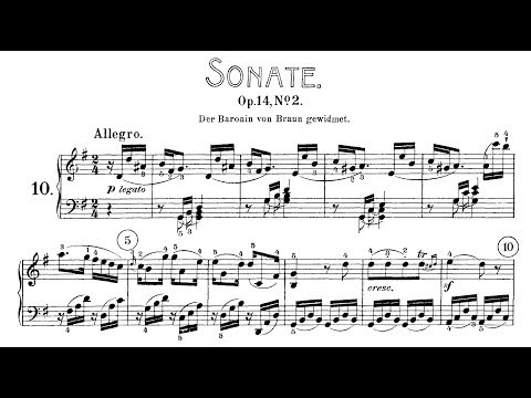 Beethoven: Sonata No.10 in G maj, Op.14 No.2 (Kovacevich, Yokoyama)