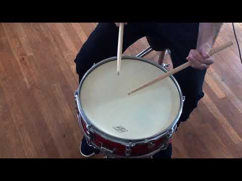 Snare drum solo, snare drum march, snare solo, military drums