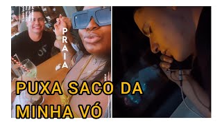 Jojo Todynho filma o marido Lucas puxando saco da avó dela