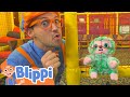 Blippi Explores Jungle Animals Blippi Kids Playground Educational Videos For Kids