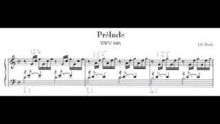 J S Bach Prelude C Major BWV 846 Piano