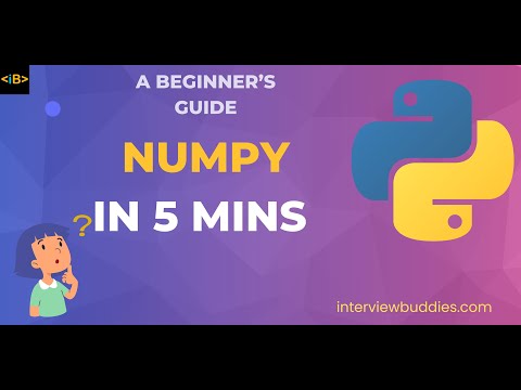 Numpy in 5 minutes