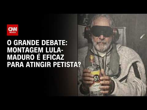 Montagem Lula-Maduro é eficaz para atingir petista? | O GRANDE DEBATE