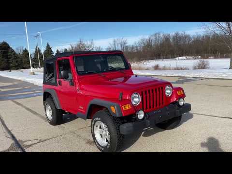 2004 Jeep® Wrangler Sport in Big Bend, Wisconsin - Video 1