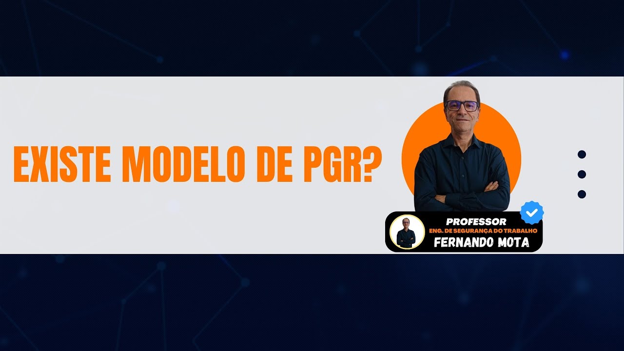 Existe modelo de PGR?