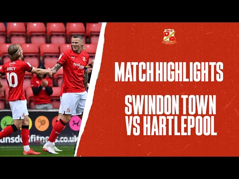 Swindon Town 2-1 Hartlepool United | Match Highlights