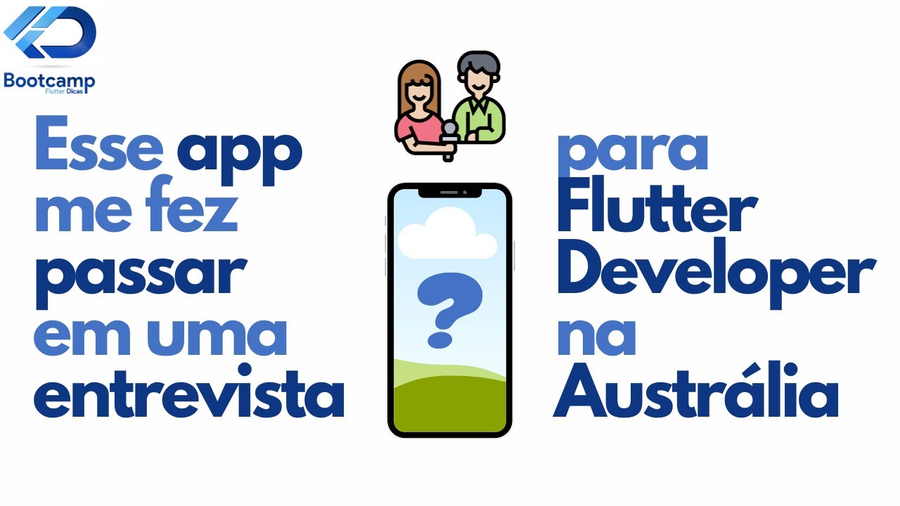 Esse app me fez passar em uma entrevista para Flutter developer na Austrália