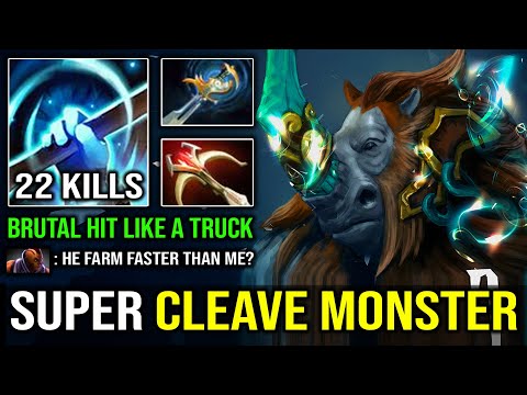 SUPER Carry Monster Rampage Magnus Brutal Cleave EZ Farm Faster Than AM with Insane 845 GPM Dota 2