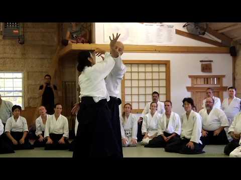 Yoko Okamoto: Yokomenuchi taisabaki/kuzushi (gedan)