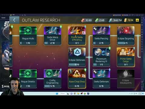 Star Trek Fleet Command - 9 Month recap for Free to Play account