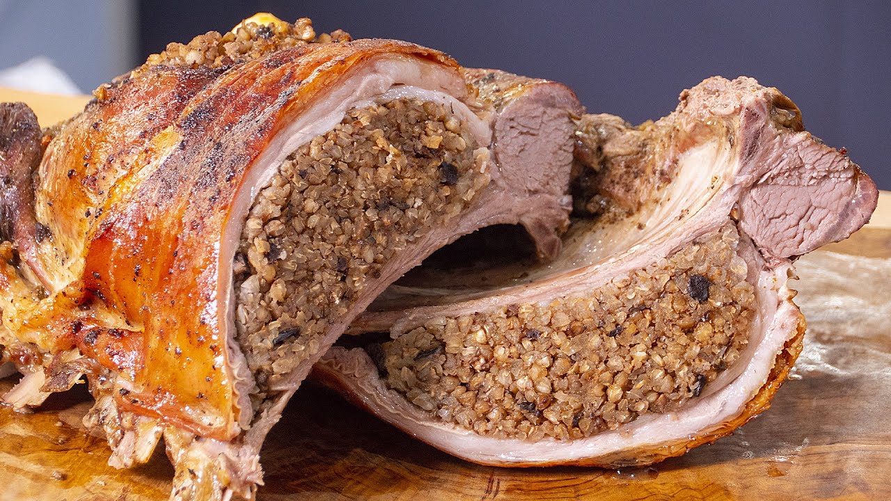 Бараний бок с гречневой кашей - Русская кухня может удивить