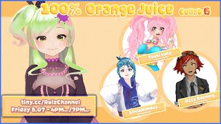 【Orange Juice 100% Collab】Playing with Silvio, TsukiLuna and Ozzy!