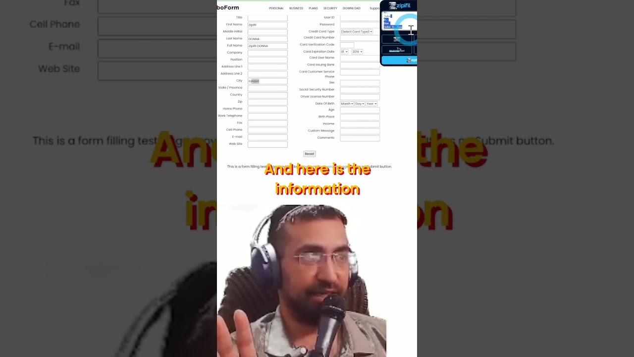 How to fill large forms using AI in 1 click? Zipifil Chrome extension uses AI Instantly Fills Forms!