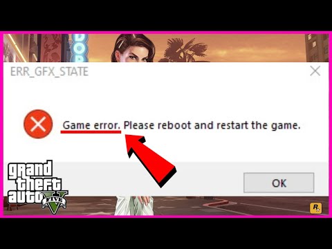 How to FIX GTA 5 Error ERR_GFX_STATE | GTA V ERR GFX STATE (2026)