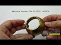 Відео огляд Сферична втулка Komatsu 708-2L-23351 Handok