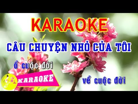 Câu Chuyện Nhỏ Của Tôi Karaoke || Beat Chuẩn