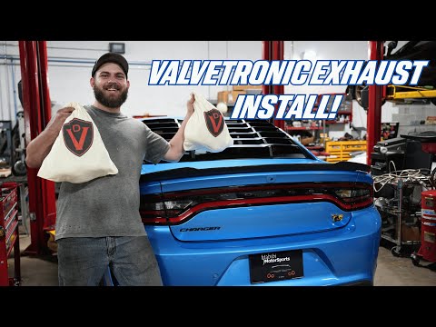 DODGE CHARGER GETS VALVETRONIC EXHAUST - INSANE SOUND
