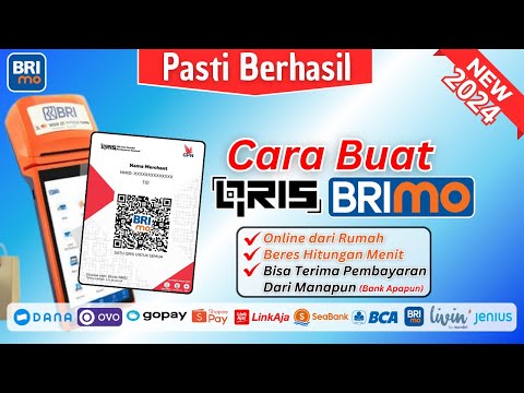 Cara Membuat QRIS BRIMO Untuk Semua Pembayaran | Cara Daftar QRIS BRIMO All Payment Terbaru 2024