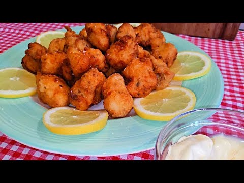 Cazón en adobo un pescado frito DELICIOSO(A mi manera)