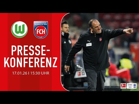 Die Pressekonferenz nach dem Spiel gegen Wolfsburg