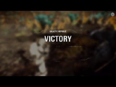 Battlefront 2 Instant Action, Felucia Cinematic Gameplay!  At-te and Clone commandos